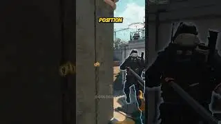 WALLBANG FROM SPAWN ON OVERPASS #shorts #cs2