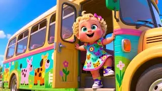 Boom Boom Farm Bus Ride 🚌🌾 | Learn 123 for Kids | Farm Counting Adventure