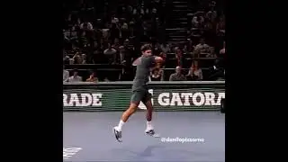 Roger Federer/ slow motion/ forehand