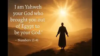I Am Your God&rdquo; &ndash; Bible Song Based on Numbers 15:41 | Worship From the Desert to the Promise