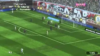 PES 6 Online Di Maria backheel crossbar goal !!!