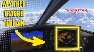 [MSFS 2024] VisionJet Weather Traffic Terrain and Screen Layout Options