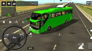 Coach Bus Simulator India Off Road Driving Bus Game Simulator 2025 Gameplay Video #bus #game #23
