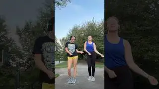 post run dance ;)