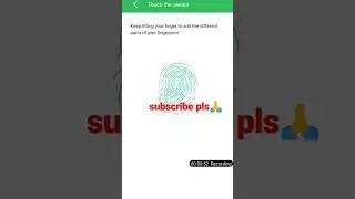 how to set fingerprint lock#shorts #mobile lock#fingerprints#fastestplayer #viral #expert mistry