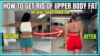 HER BACK FAT DISAPPEARED DOING THIS!!