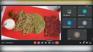 Online cooking class by Varsha Arora | Mix-Veg Paratha with curd at home  @letscreatefood6485