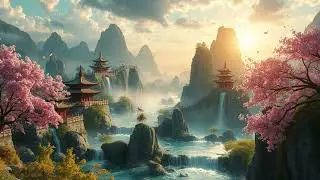 POV: Finding Peace in a Fantasy Valley 🌿 Zen Lofi Ambient Music