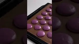 Как я готовлю французские пирожные макарон💜