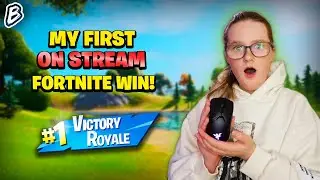 Streaming Success: How I Scored My First Fortnite Win! 💪