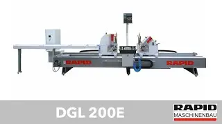 Double head saw RAPID DGL 200E