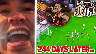 The MOMENT Andy Cook Scores A 95th MINUTE WINNER on RETURN From ACL INJURY vs Grimsby Town...
