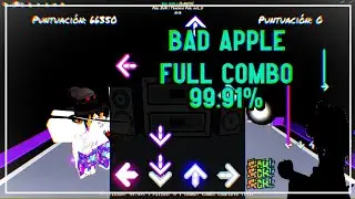 Bad Apple Lunatic 99.91% FC (Full Combo) | Funky Friday