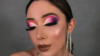Brazilian carnival cut Crease makeup 💋🔥how to faded eyeliner for hooded eyes 🤩💯💄 #learningwithnk