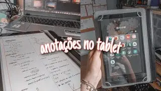 ANOTAÇÕES NO TABLET: qual meu tablet, que aplicativo uso, qual a caneta *sem s-pen* | @oresumao
