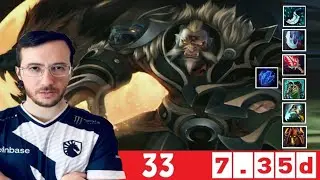 [DOTA 2] Liquid.33 the LYCAN [OFFLANE] [7.35d]