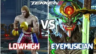 T8 🔥LOWHIGH (Steve) vs. EYEMUSICIAN (Yoshimitsu) - Tekken 8 Season 2 