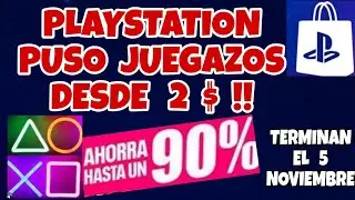 PLAYSTATION PUSO JUEGAZOS DESDE 2  $ EN PS STORE !! HASTA 90 % DE OFERTA LO MEJOR PS5 PS4 24 octubre