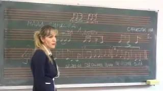 Solfeđo 2. razred, 6. čas, Utvrđivanje male i velike sinkope