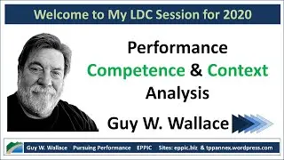 Performance Competence & Context Analysis
