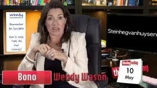 May 10 : Bono Born with Wendy Wason. This Day Today