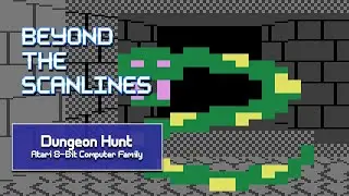 Dungeon Hunt (Atari 8-Bit): Dungeoneering for the Rest of Us! Beyond The Scanlines #097