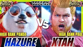 Tekken 8 - Hazuremetal (Panda) vs Xtah (Paul) - Epic Ranked Match