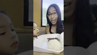 Waiting for food with a toddler; trying Pollo Tropical for first time Part 1 #shorts #food