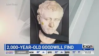 How did an ancient Roman bust land in an Austin Goodwill store?