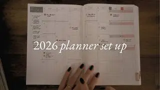 Ежедневник Hobonichi Cousin на 2026 год ✷ привычки, цели, намерения, ежеквартальный, отслеживание...