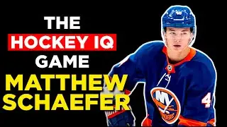 Can YOU Outsmart Matthew Schaefer? (Hockey IQ Game Challenge) |Project Hockey IQ APP