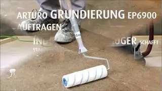 Boden beschichten - mit Arturo PU2030 Bodensystem