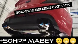 Hyundai Genesis exhaust 2.0t flash shark racing