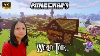 Ultimate Minecraft House Tour: Bee Farm, Animal Farm, & More! | Farmer's Delight Mod 1.20.1