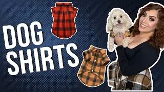 Plaid Dog Shirts with Premium Cotton &ndash; Stylish & Cozy Pet Outfit 🐾