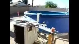 Heat Siphon 80,000 BTU Pool Heat Pump Operation