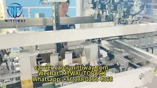 Hot Melt Glue Box Folding Machine Fruit box sealing machine for blueberry/raspberry/raspberry