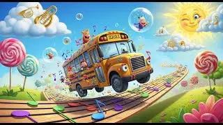 Ding Ding! It&rsquo;s a Bumpy Ride 🚗🎶 | Fun Kids Song & Nursery Rhyme