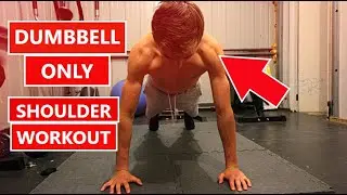 *INTENSE* 5 MINUTE DUMBBELL SHOULDER WORKOUT (FOLLOW ALONG