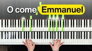 Peaceful Christmas Music on Piano (O Come, O Come, Emmanuel//Do You Hear What I Hear)