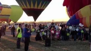 93.3 KOBFM's Memorial Balloon Glow for Sandy Hook