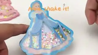 Fun & Shake Princess Diamond Art Kits for kids Craft| Sparkle, Shake & Create!