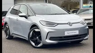 Approved Used Volkswagen ID.3 Pro S 77kWh 204PS in Scale Silver | KW24YDP | Wrexham Volkswagen
