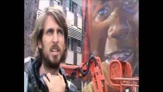 Nowra Library- Interview with ADNATE street artist