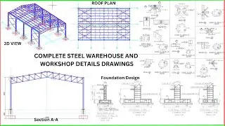 Protastructure Tutorial[Creating Steel Warehouse Detail Drawings in Protasteel]