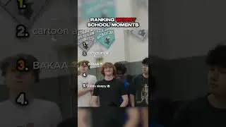 Ranking Top 5 WORST School Moments 💀