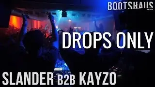 Slander b2b Kayzo - Bootshaus 2017 | Drops Only