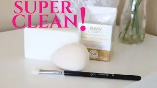 Super Clean BeautyBlenders & Brushes {This bar soap is amazing}
