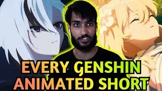 REACTING to EVERY Genshin Impact ANIMATED SHORT