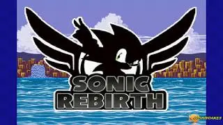Joshwoakes Plays: Sonic Rebirth - Bridge Zone Act 1 (Perfect run video remake)